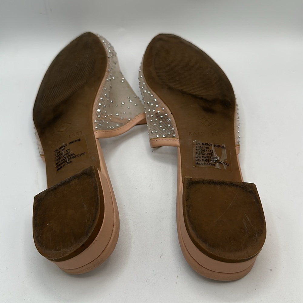 Katy Perry blush The Marcy slip-on mules, size 9.5M - Picture 8 of 9